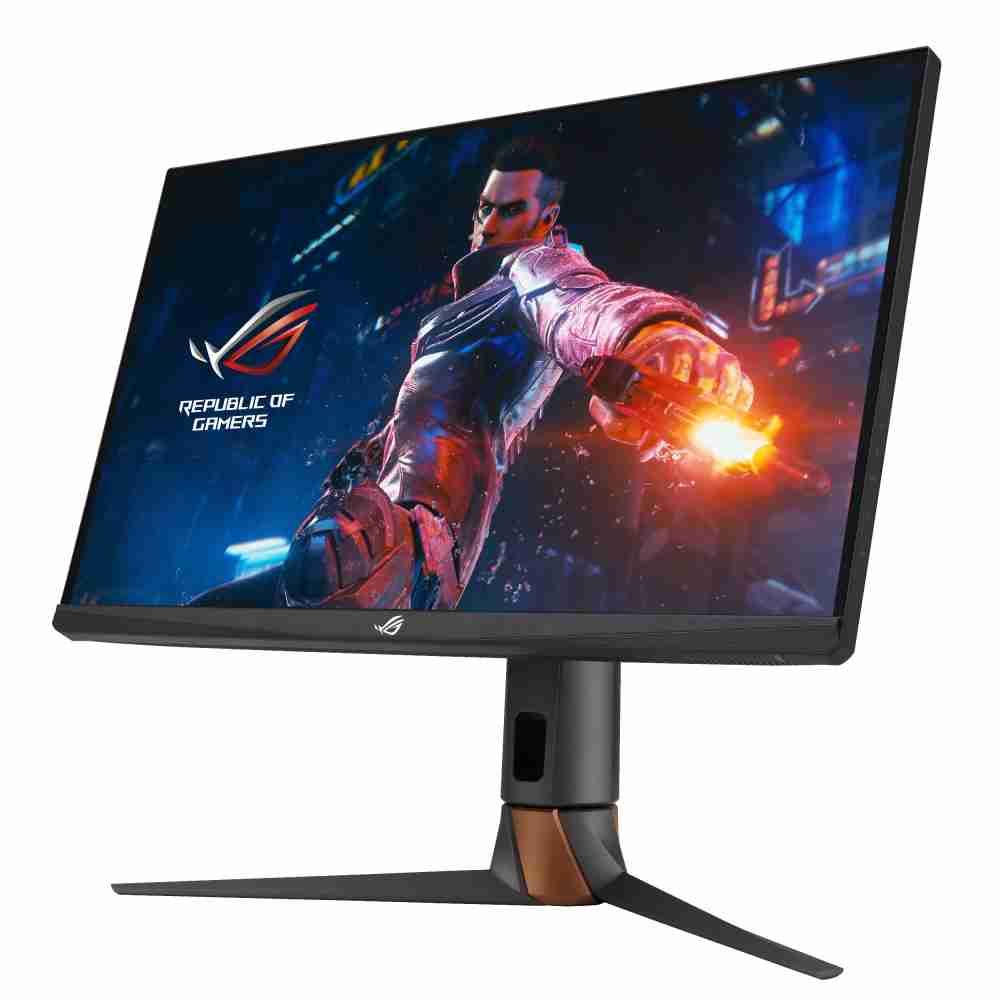 华硕ASUS ROG Swift 360Hz PG27AQN，，采用口袋牛店全新可支持ULMB2技术的高阶电竞显示器，，，为电竞玩家打造突破以往的急速游戏体验。。（图片来源：ASUS提供）